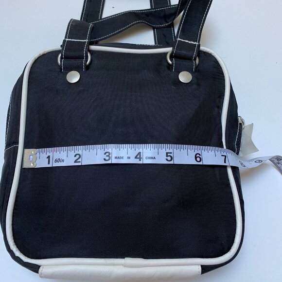 BNWT-Y2K Adidas Black Nylon Mini Bag - Picture 5 of 5